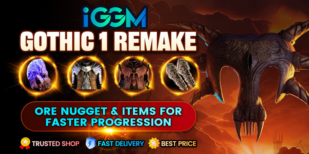 IGGM Gothic 1 Remake Ore Nuggets and Items & Sol Enchant Diamond Sale